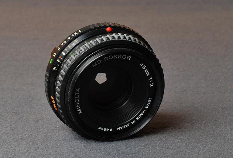 45 mm normale lens