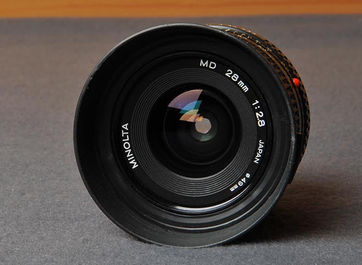 28mm vaste groothoeklens