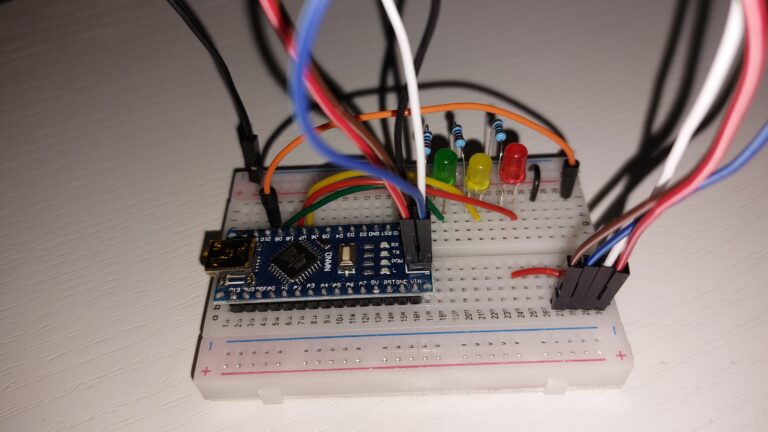 Programming ATtiny85 from Arduino Nano – The Prototype