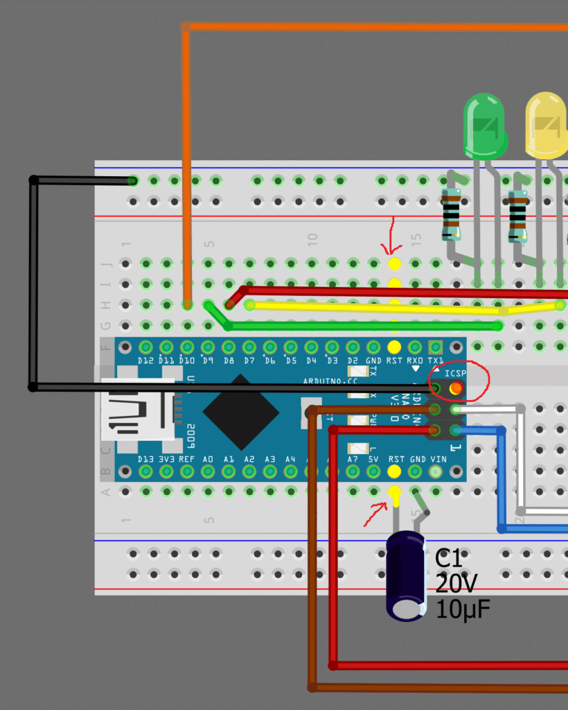 RST pin on ICSP